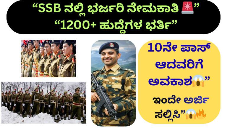 SSB ನೇಮಕಾತಿ 2026